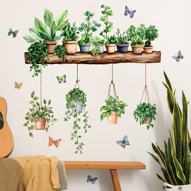 Echeveria Succulent - Calcomanías de Pared 3D con Diseño